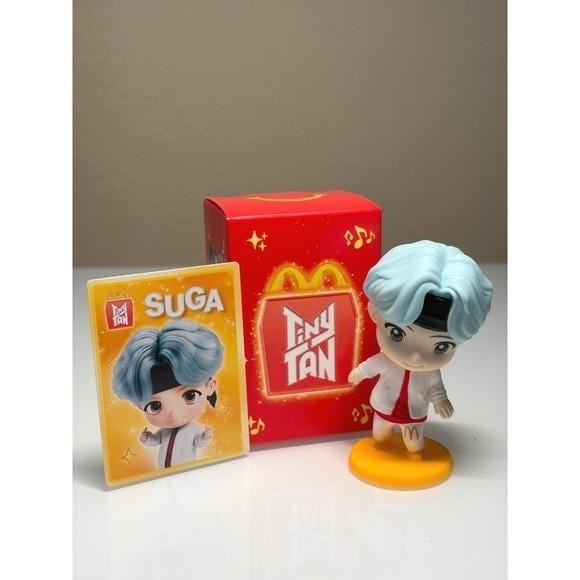 McDonald's TinyTAN x BTS 2025 Happy Meal Toy Combo RM and SUGA #8, #10 - Picture 3 of 3